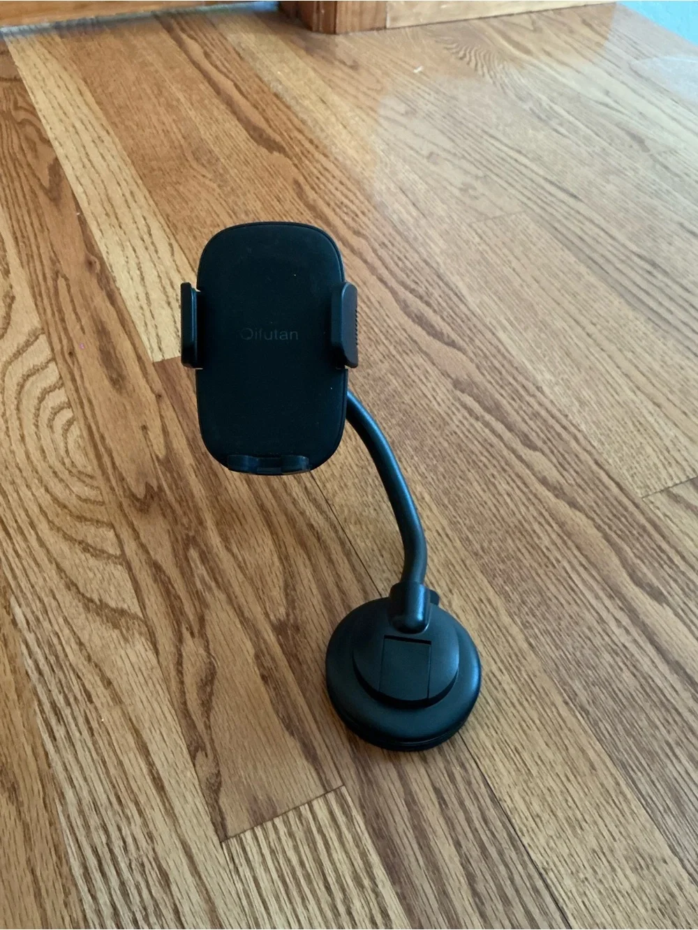 Black Adjustable Car & Desk Phone Mount Holder